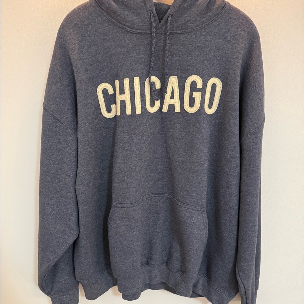 Embroidered Chicago Hoodie